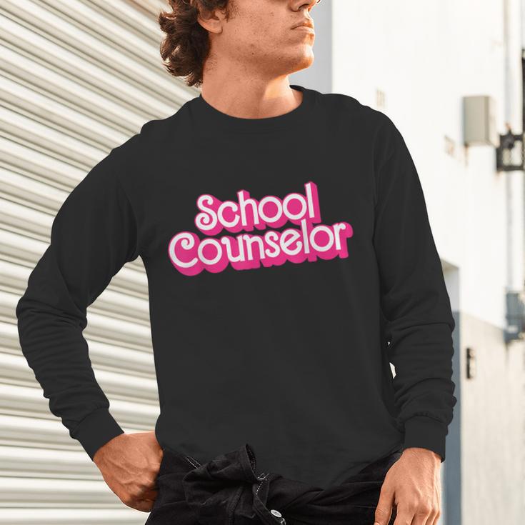 School Counselor Back To School Teacher Life Unisex Long Sleeve T-Shirt, gift for family, gift for coworker School Counselor Back To School Teacher Life Unisex Long Sleeve T-Shirt, gift for family, gift for coworker