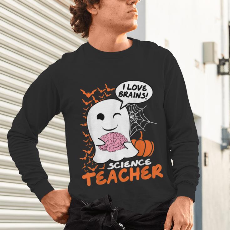 Science Teacher Cute Ghost Halloween Teacher Men Women Unisex Long Sleeve T-Shirt, gift for family, gift for coworker Science Teacher Cute Ghost Halloween Teacher Men Women Unisex Long Sleeve T-Shirt, gift for family, gift for coworker