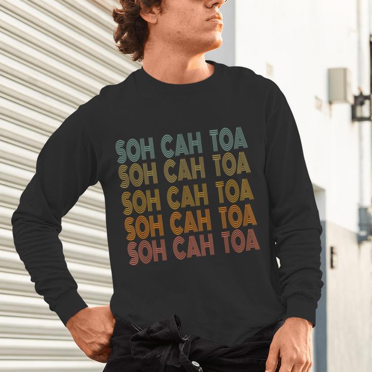 SOH CAH TOA SOHCAHTOA Trigonometry Math Parody Teacher Men Women Kids Unisex Long Sleeve T-Shirt, gift for family, gift for coworker