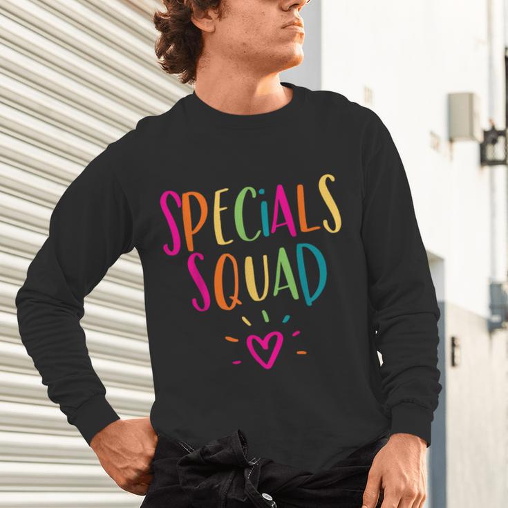 Specials Squad Art Music PE Tech Gym Teacher Team Unisex Long Sleeve T-Shirt, gift for family, gift for coworker Specials Squad Art Music PE Tech Gym Teacher Team Unisex Long Sleeve T-Shirt, gift for family, gift for coworker