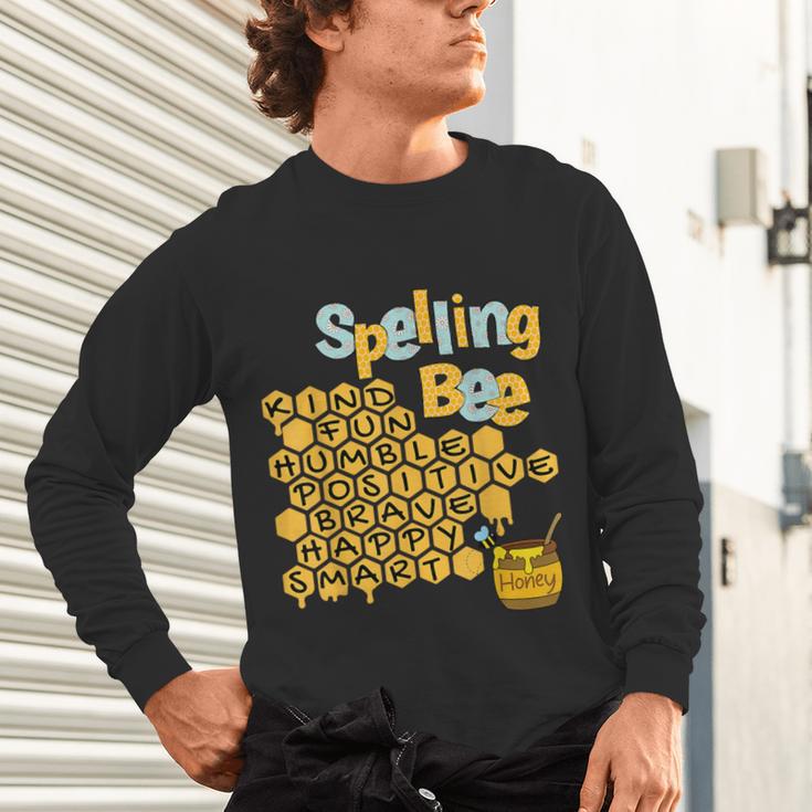 Spelling Bee Kind Positive Kindness Women Teacher Unisex Long Sleeve T-Shirt, gift for family, gift for coworker Spelling Bee Kind Positive Kindness Women Teacher Unisex Long Sleeve T-Shirt, gift for family, gift for coworker