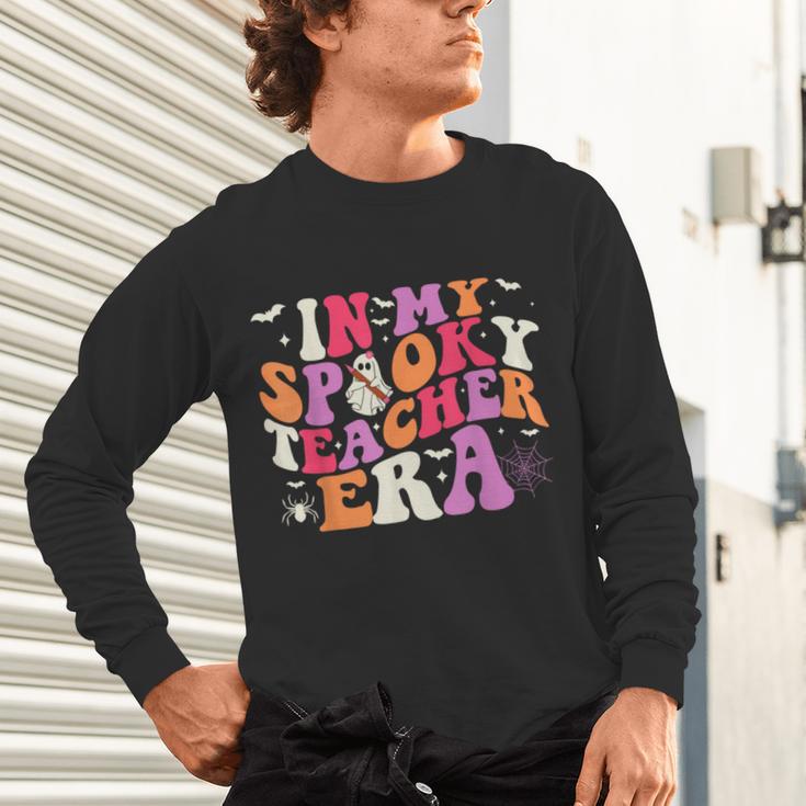 In My Spooky Teacher Era Halloween Teacher Back To School Unisex Long Sleeve T-Shirt, gift for family, gift for coworker In My Spooky Teacher Era Halloween Teacher Back To School Unisex Long Sleeve T-Shirt, gift for family, gift for coworker