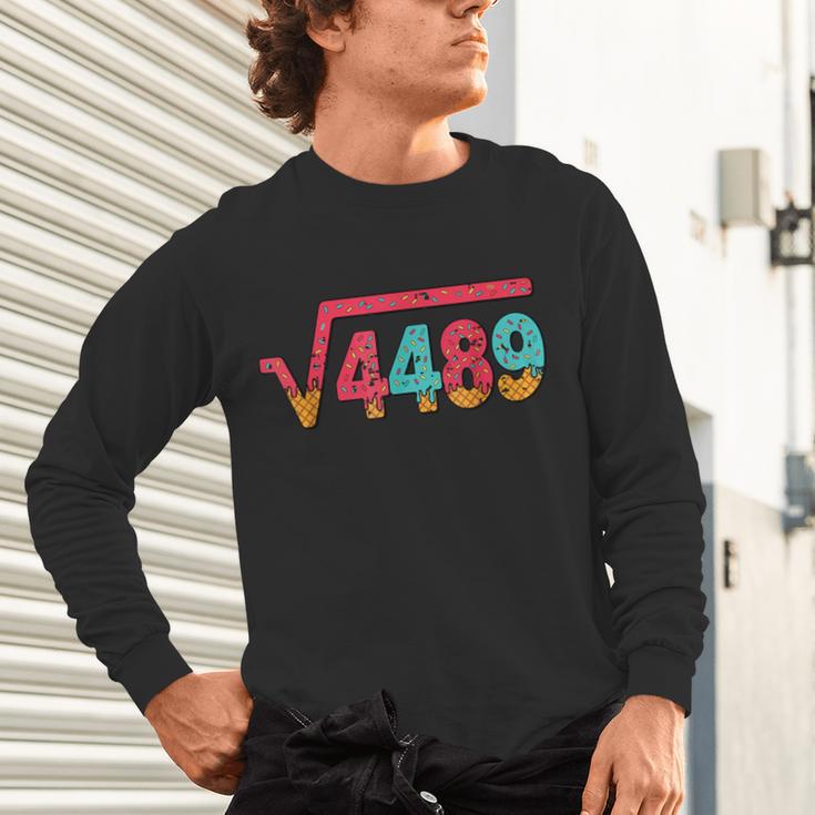 Square Root 4489 Slang Math Teacher Six Seven 6 7 Meme 67 Unisex Long Sleeve T-Shirt, gift for family, gift for coworker Square Root 4489 Slang Math Teacher Six Seven 6 7 Meme 67 Unisex Long Sleeve T-Shirt, gift for family, gift for coworker