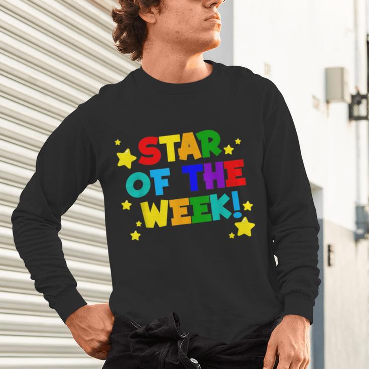 Star Of The Week Cheerful Recognition Student Teachers Class Men Women Kids Unisex Long Sleeve T-Shirt, gift for family, gift for coworker Star Of The Week Cheerful Recognition Student Teachers Class Men Women Kids Unisex Long Sleeve T-Shirt, gift for family, gift for coworker