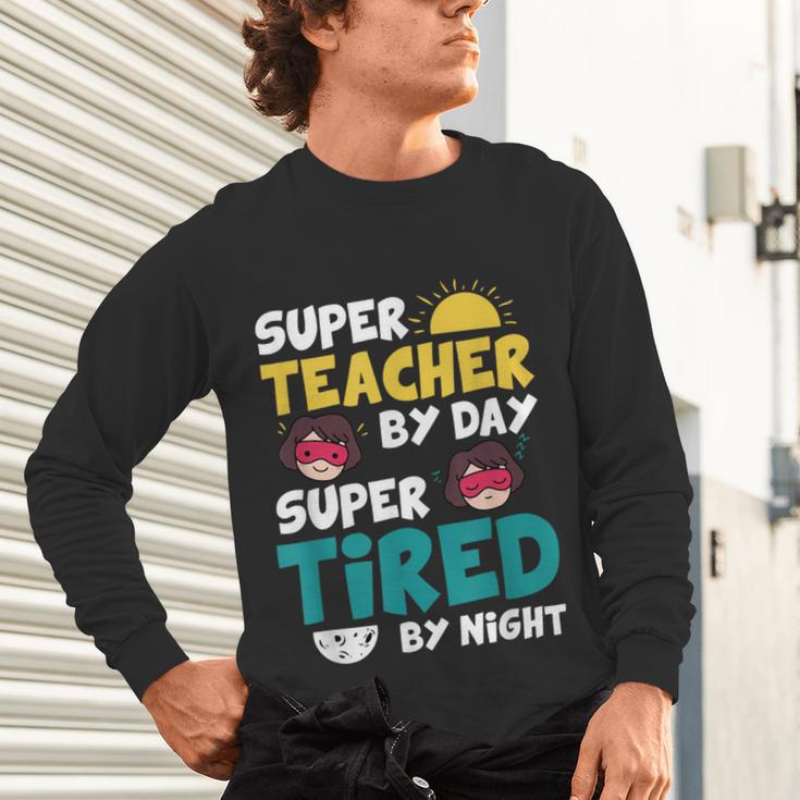 Super Hero Teacher Superheroes Unisex Long Sleeve T-Shirt, gift for family, gift for coworker Super Hero Teacher Superheroes Unisex Long Sleeve T-Shirt, gift for family, gift for coworker