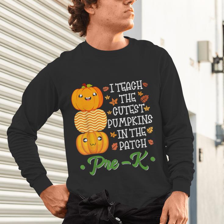 I Teach Cutest Pumpkins In Patch Thanksgiving Teacher Pre-K For Men Women Unisex Long Sleeve T-Shirt, gift for family, gift for coworker I Teach Cutest Pumpkins In Patch Thanksgiving Teacher Pre-K For Men Women Unisex Long Sleeve T-Shirt, gift for family, gift for coworker