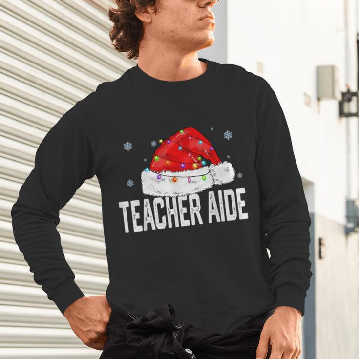 Teacher Aide Christmas Women Family Matching Group Xmas Unisex Long Sleeve T-Shirt, gift for family, gift for coworker