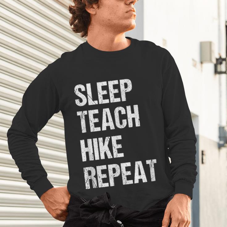 Teacher Hiking Shirt Teaching Hiker T Shirt Unisex Long Sleeve T-Shirt, gift for family, gift for coworker Teacher Hiking Shirt Teaching Hiker T Shirt Unisex Long Sleeve T-Shirt, gift for family, gift for coworker