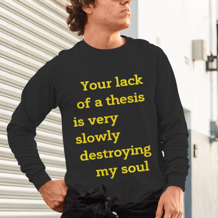 Teacher Or Professor Essay Thesis Writing Joke For Men Women Unisex Long Sleeve T-Shirt, gift for family, gift for coworker Teacher Or Professor Essay Thesis Writing Joke For Men Women Unisex Long Sleeve T-Shirt, gift for family, gift for coworker