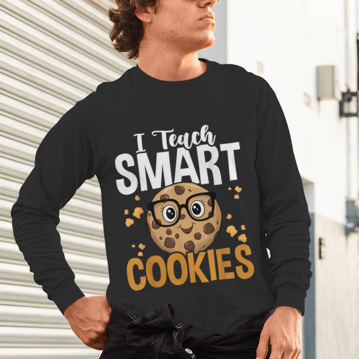Teacher I Teach Smart Cookies Nerd Unisex Long Sleeve T-Shirt, gift for family, gift for coworker