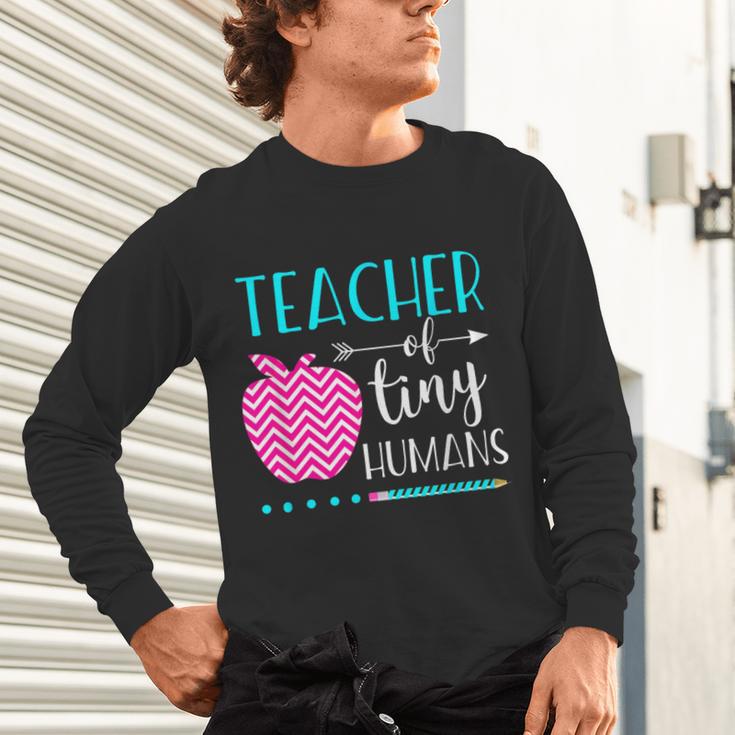 Teacher Of Tiny Humans Preschool Pre K Kindergarten Teacher Unisex Long Sleeve T-Shirt, gift for family, gift for coworker Teacher Of Tiny Humans Preschool Pre K Kindergarten Teacher Unisex Long Sleeve T-Shirt, gift for family, gift for coworker