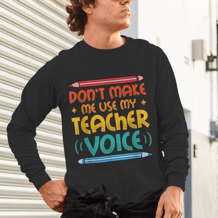 Teacher Voice Teacherlife Primary School Teacher Unisex Long Sleeve T-Shirt, gift for family, gift for coworker Teacher Voice Teacherlife Primary School Teacher Unisex Long Sleeve T-Shirt, gift for family, gift for coworker