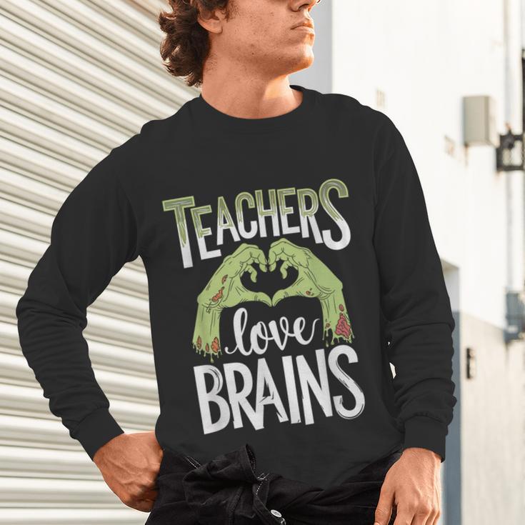 Teachers Love Zombie Teacher Halloween Fun Unisex Long Sleeve T-Shirt, gift for family, gift for coworker Teachers Love Zombie Teacher Halloween Fun Unisex Long Sleeve T-Shirt, gift for family, gift for coworker
