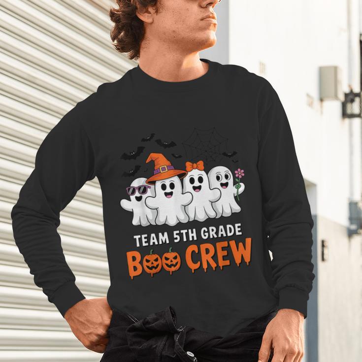 Team 5th Grade Boo Crew Halloween Teacher Student Costume Unisex Long Sleeve T-Shirt, gift for family, gift for coworker Team 5th Grade Boo Crew Halloween Teacher Student Costume Unisex Long Sleeve T-Shirt, gift for family, gift for coworker