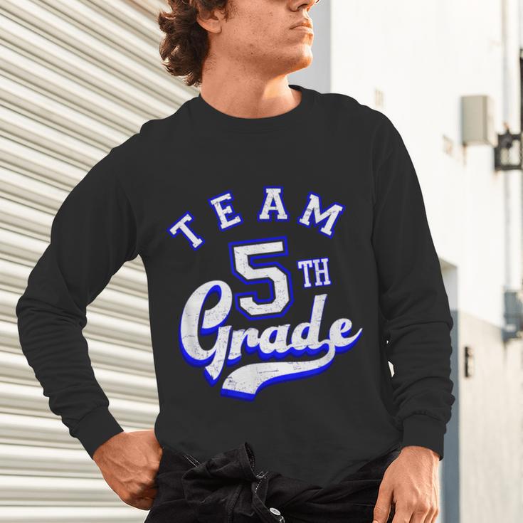 Team 5th Grade Fifth For Teacher Or Students Unisex Long Sleeve T-Shirt, gift for family, gift for coworker Team 5th Grade Fifth For Teacher Or Students Unisex Long Sleeve T-Shirt, gift for family, gift for coworker