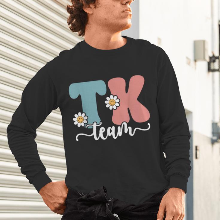 TK Team Back To School Teachers Students Team TK Unisex Long Sleeve T-Shirt, gift for family, gift for coworker TK Team Back To School Teachers Students Team TK Unisex Long Sleeve T-Shirt, gift for family, gift for coworker