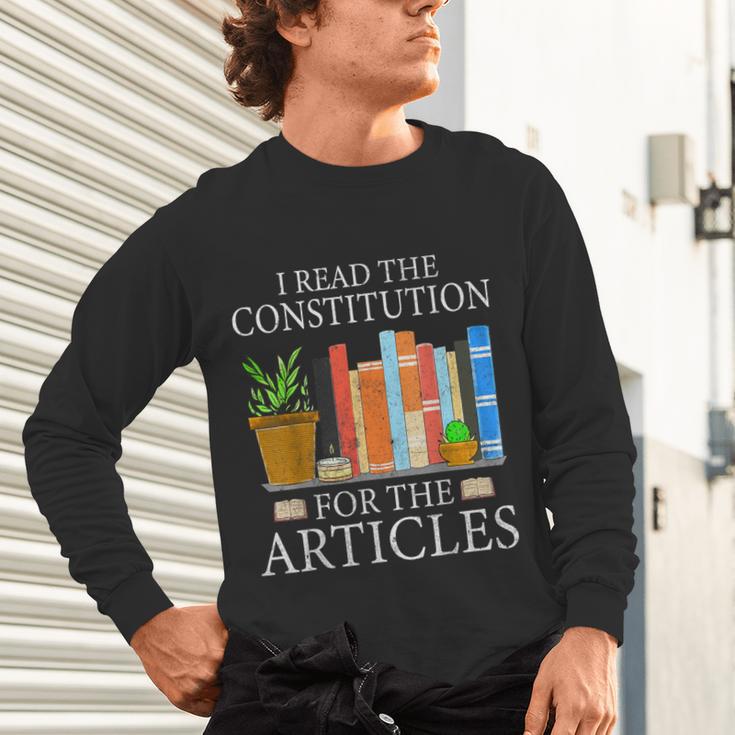 History Teacher I Read The Constitution For The Articles For Men Women Unisex Long Sleeve T-Shirt, gift for family, gift for coworker History Teacher I Read The Constitution For The Articles For Men Women Unisex Long Sleeve T-Shirt, gift for family, gift for coworker