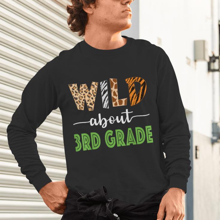 Wild About 3rd Grade Teacher Student Third Grade Zoo Safari Men Women Girls Kids Unisex Long Sleeve T-Shirt, gift for family, gift for coworker Wild About 3rd Grade Teacher Student Third Grade Zoo Safari Men Women Girls Kids Unisex Long Sleeve T-Shirt, gift for family, gift for coworker