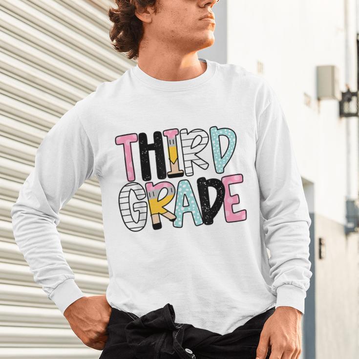 Back To School Third Grade Teacher First Day Of 3rd Grade Unisex Long Sleeve T-Shirt, gift for family, gift for coworker