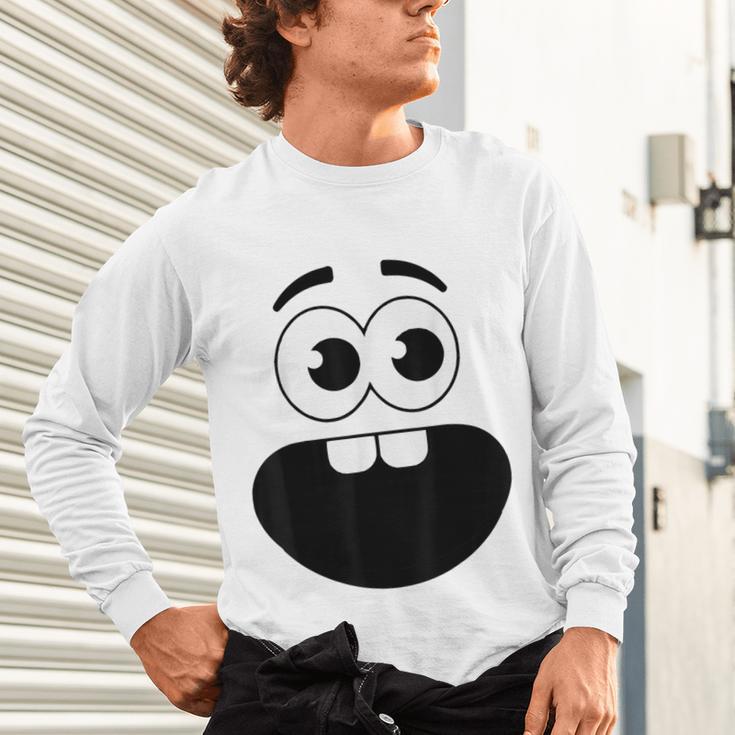 Creepy Carrots Face Teacher Halloween Costume Matching Unisex Long Sleeve T-Shirt, gift for family, gift for coworker Creepy Carrots Face Teacher Halloween Costume Matching Unisex Long Sleeve T-Shirt, gift for family, gift for coworker