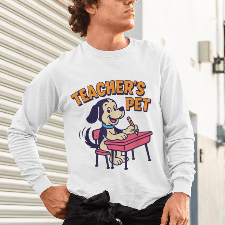Cute Elementary School Student Dog Teacher's Pet Unisex Long Sleeve T-Shirt, gift for family, gift for coworker Cute Elementary School Student Dog Teacher's Pet Unisex Long Sleeve T-Shirt, gift for family, gift for coworker