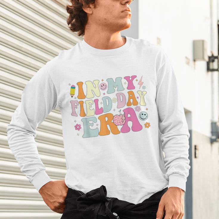 In My Field Day Era Teacher Kids Cute Groovy Field Day Unisex Long Sleeve T-Shirt, gift for family, gift for coworker In My Field Day Era Teacher Kids Cute Groovy Field Day Unisex Long Sleeve T-Shirt, gift for family, gift for coworker