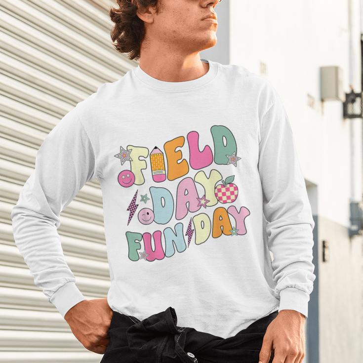 Field Day Fun Day Last Day Of School Teacher Student Unisex Long Sleeve T-Shirt, gift for family, gift for coworker