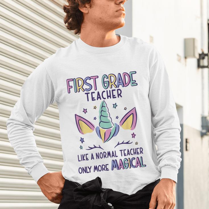 First Grade Teacher Definition Unisex Long Sleeve T-Shirt, gift for family, gift for coworker