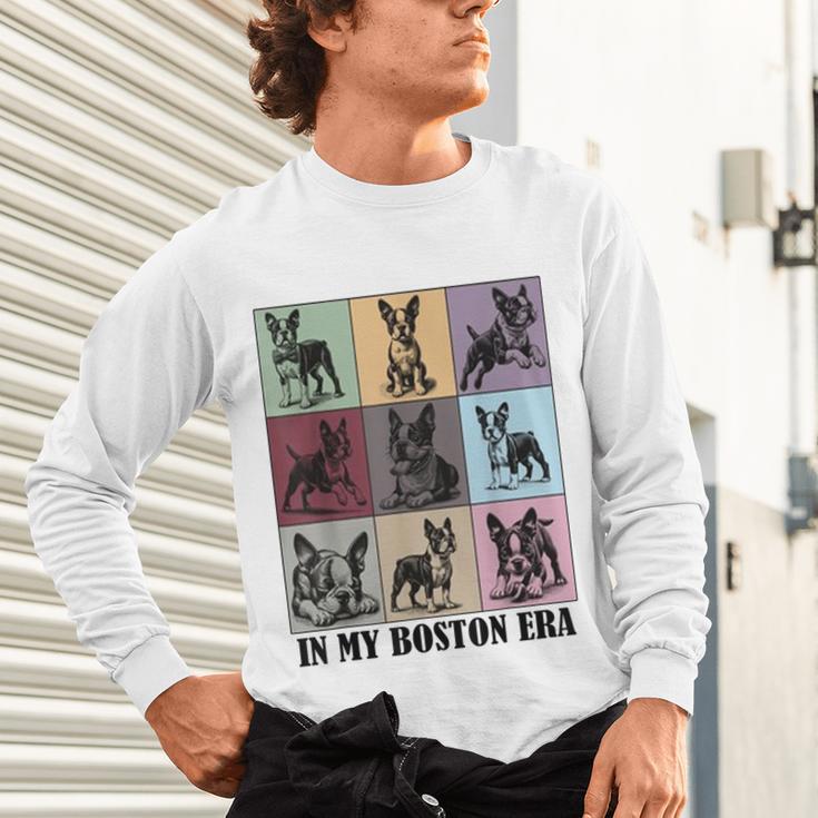 Funny Boston Terrier Quote In My Boston Terrier Era Cool Dog Men Women Unisex Long Sleeve T-Shirt, gift for family, gift for coworker