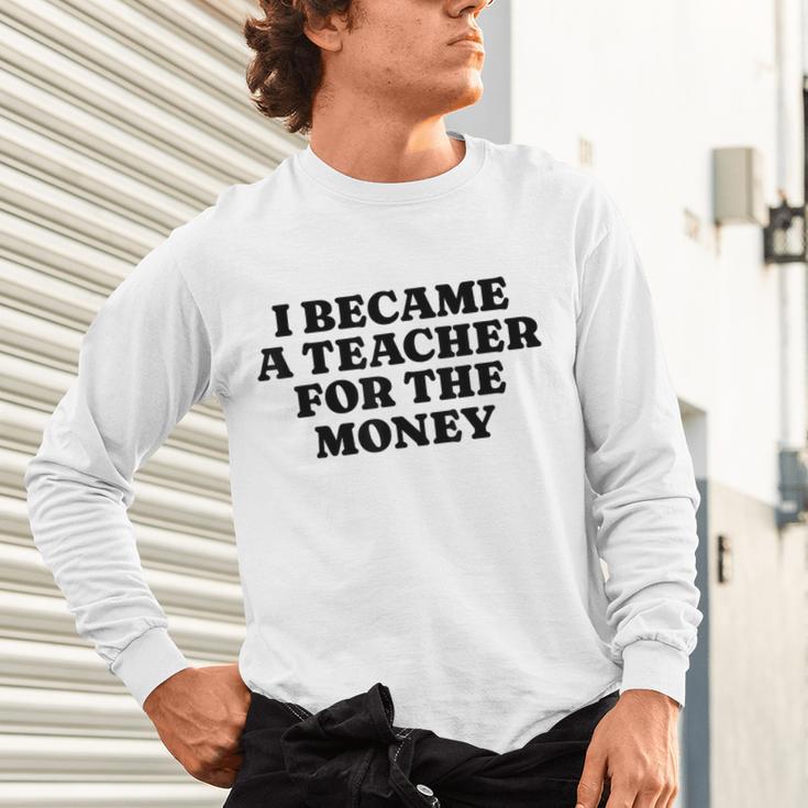 Lie Teacher Saying Humor School Class Women's Unisex Long Sleeve T-Shirt, gift for family, gift for coworker Lie Teacher Saying Humor School Class Women's Unisex Long Sleeve T-Shirt, gift for family, gift for coworker