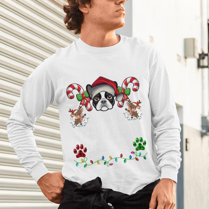 Most Likely Decorate Her Boston Terrier Dog Ugly Christmas Unisex Long Sleeve T-Shirt, gift for family, gift for coworker