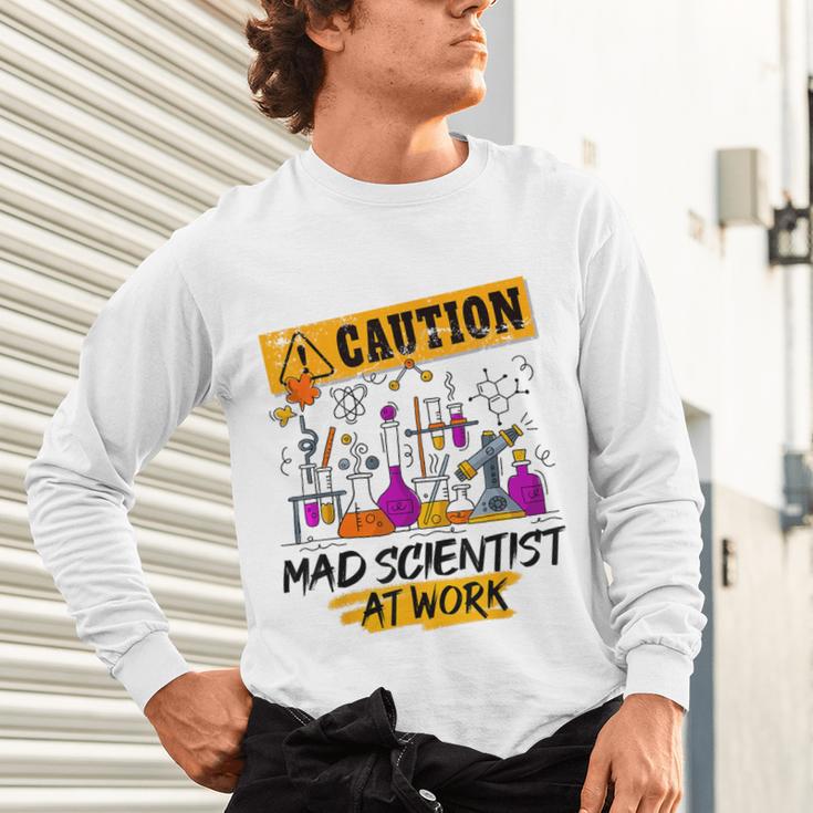 Mad Scientist Halloween Costume Science Teacher Unisex Long Sleeve T-Shirt, gift for family, gift for coworker Mad Scientist Halloween Costume Science Teacher Unisex Long Sleeve T-Shirt, gift for family, gift for coworker
