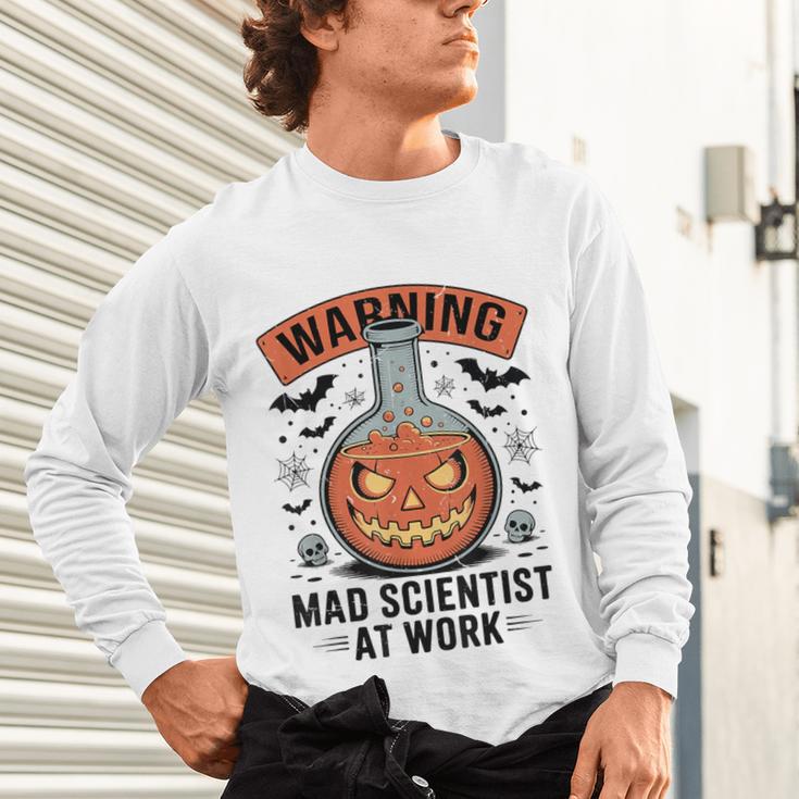 Mad Scientist Pumpkin Science Teacher Halloween Costume Kids Unisex Long Sleeve T-Shirt, gift for family, gift for coworker Mad Scientist Pumpkin Science Teacher Halloween Costume Kids Unisex Long Sleeve T-Shirt, gift for family, gift for coworker