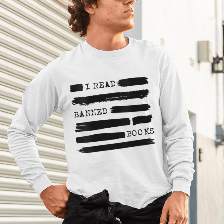 I Read Banned Books Banned Books Week Librarian Teacher Unisex Long Sleeve T-Shirt, gift for family, gift for coworker I Read Banned Books Banned Books Week Librarian Teacher Unisex Long Sleeve T-Shirt, gift for family, gift for coworker