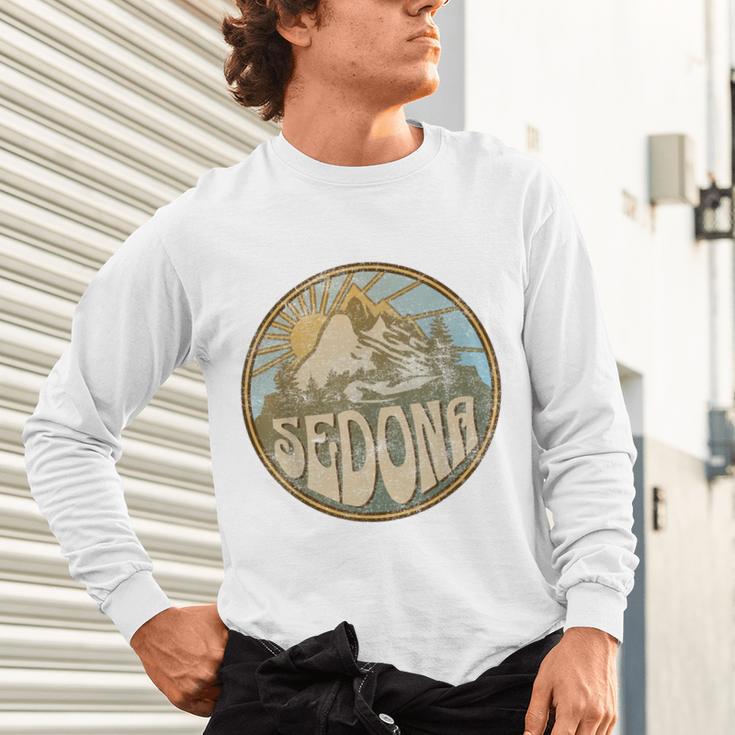 Sedona Arizona Nature Mountains Hiking Outdoors Unisex Long Sleeve T-Shirt, gift for family, gift for coworker