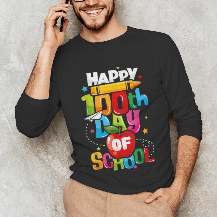 100th Day Of School Teachers Kids Child Happy 100 Days Unisex Long Sleeve T-Shirt, funny gift 100th Day Of School Teachers Kids Child Happy 100 Days Unisex Long Sleeve T-Shirt, funny gift