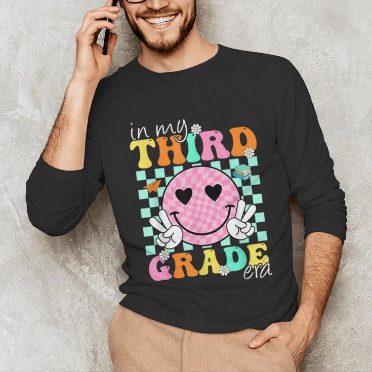 In My 3rd Grade Era Back To School Smile Face Teacher Kid Unisex Long Sleeve T-Shirt, funny gift In My 3rd Grade Era Back To School Smile Face Teacher Kid Unisex Long Sleeve T-Shirt, funny gift