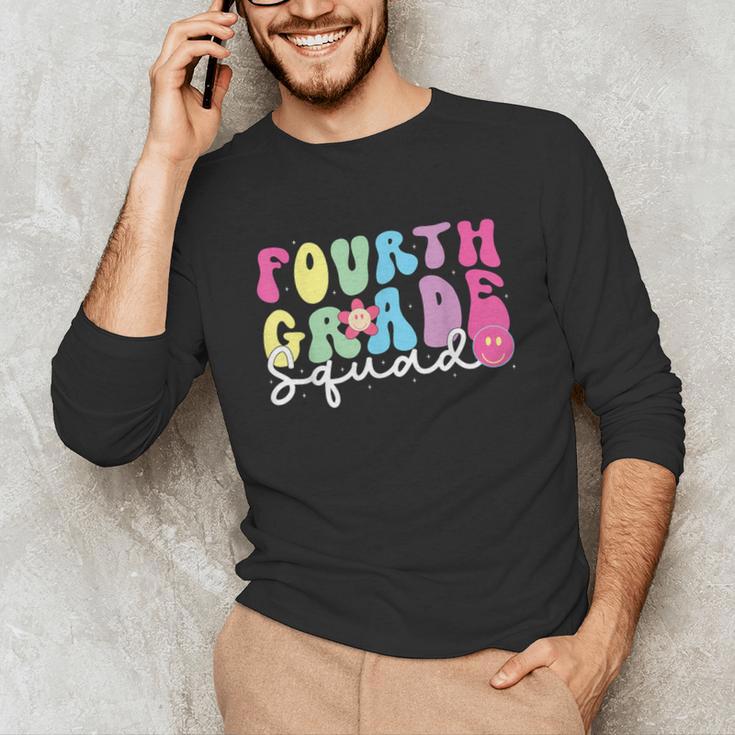 4th Grade Squad Fourth Teacher Student Team Back To School Unisex Long Sleeve T-Shirt, funny gift 4th Grade Squad Fourth Teacher Student Team Back To School Unisex Long Sleeve T-Shirt, funny gift