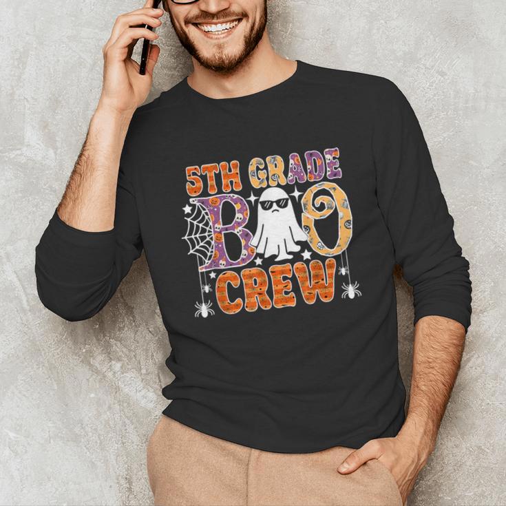 5th Grade Boo Crew Halloween Teachers Students Unisex Long Sleeve T-Shirt, funny gift 5th Grade Boo Crew Halloween Teachers Students Unisex Long Sleeve T-Shirt, funny gift