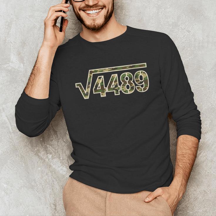 6 7 Army Camo Pattern Meme Square Root 4489 Math Teacher 67 Unisex Long Sleeve T-Shirt, funny gift 6 7 Army Camo Pattern Meme Square Root 4489 Math Teacher 67 Unisex Long Sleeve T-Shirt, funny gift