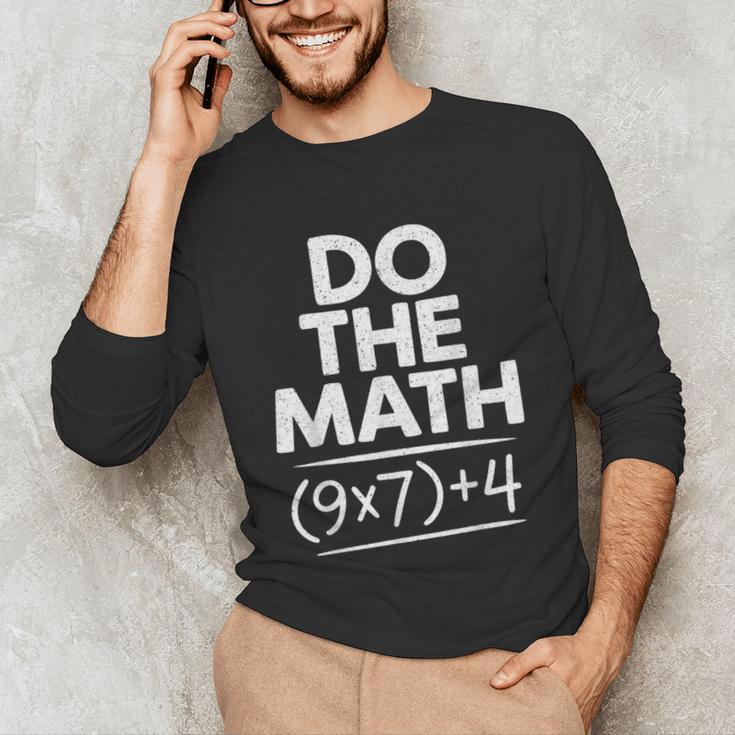 6 7 Six Seven Math Teacher Gen Z Alpha Meme Slang Boys Girls Unisex Long Sleeve T-Shirt, funny gift