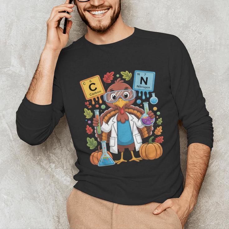 67 Chemistry Science Teacher Periodic Table Thanksgiving Unisex Long Sleeve T-Shirt, funny gift