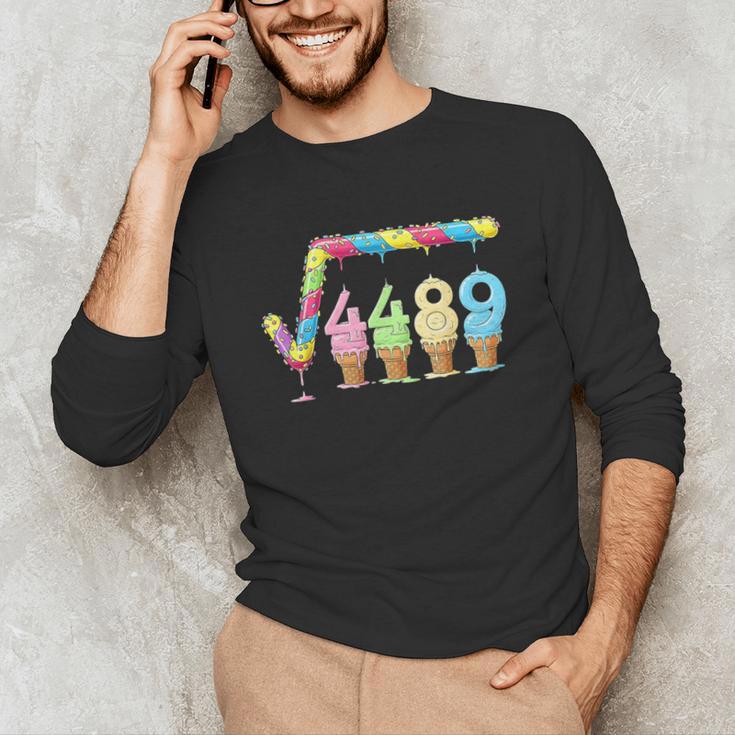 67 Ice Cream Drip Meme Square Root 4489 Slang Teacher Math Unisex Long Sleeve T-Shirt, funny gift 67 Ice Cream Drip Meme Square Root 4489 Slang Teacher Math Unisex Long Sleeve T-Shirt, funny gift