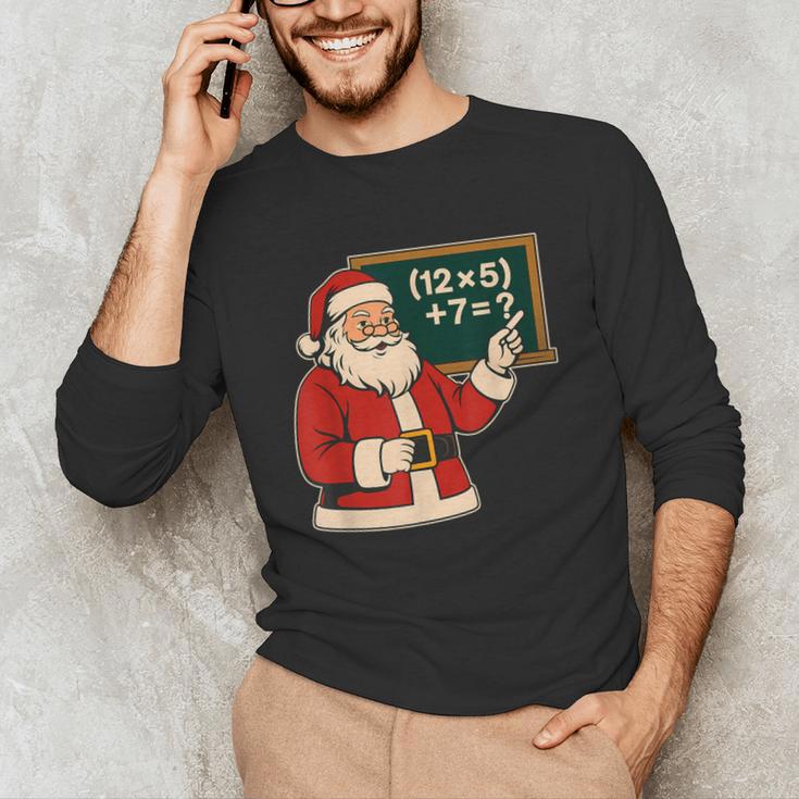 67 Teacher Christmas Santa Six Seven Meme Brainrot Math Joke Unisex Long Sleeve T-Shirt, funny gift 67 Teacher Christmas Santa Six Seven Meme Brainrot Math Joke Unisex Long Sleeve T-Shirt, funny gift