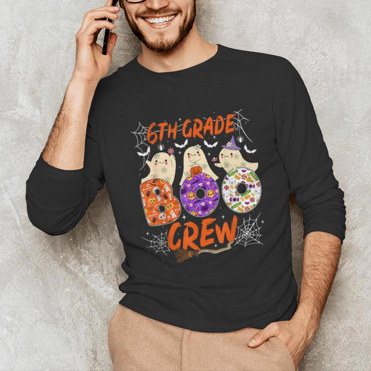 6th Grade Boo Crew Sixth Grade Halloween Teacher Kid Unisex Long Sleeve T-Shirt, funny gift 6th Grade Boo Crew Sixth Grade Halloween Teacher Kid Unisex Long Sleeve T-Shirt, funny gift