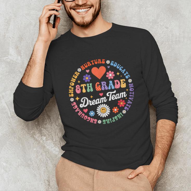 8th Grade Dream Team Eighth Grade Teacher Kid Back To School Unisex Long Sleeve T-Shirt, funny gift 8th Grade Dream Team Eighth Grade Teacher Kid Back To School Unisex Long Sleeve T-Shirt, funny gift