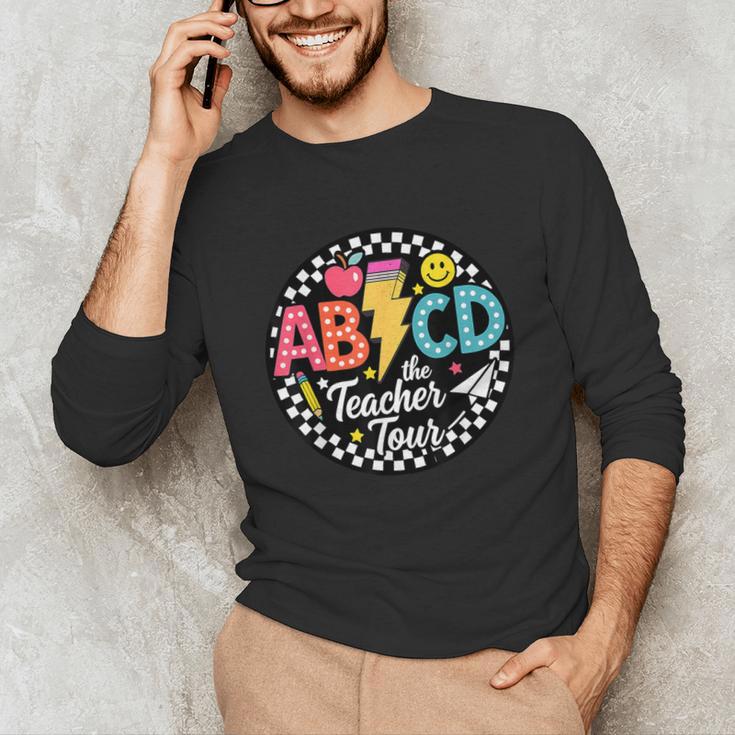 ABCD The Teacher Tour Back To School First Day Of School Unisex Long Sleeve T-Shirt, funny gift ABCD The Teacher Tour Back To School First Day Of School Unisex Long Sleeve T-Shirt, funny gift