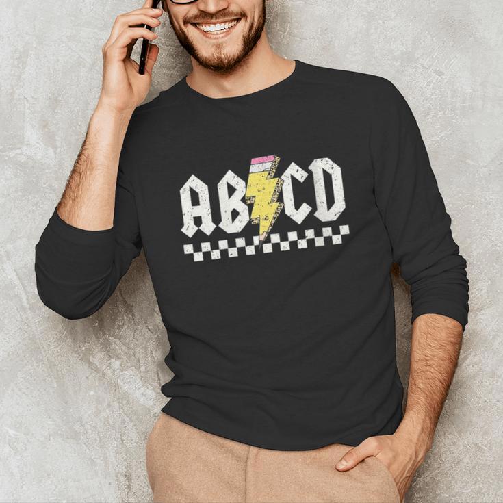 ABCD Teacher Unisex Long Sleeve T-Shirt, funny gift