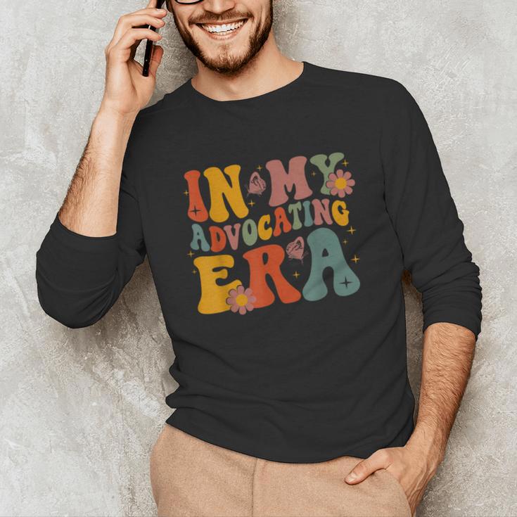 In My Advocating Era Advocate Autism Awareness Sped Teacher Men Women Kids Unisex Long Sleeve T-Shirt, funny gift In My Advocating Era Advocate Autism Awareness Sped Teacher Men Women Kids Unisex Long Sleeve T-Shirt, funny gift