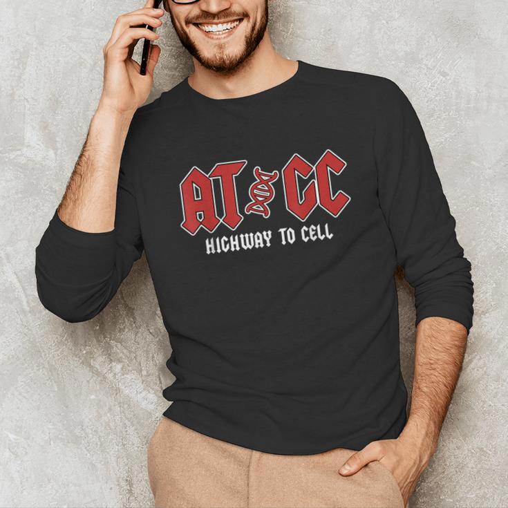 ATGC Teacher Student Biology Unisex Long Sleeve T-Shirt, funny gift
